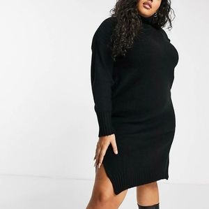 Simply Be Turtleneck Sweater Dress